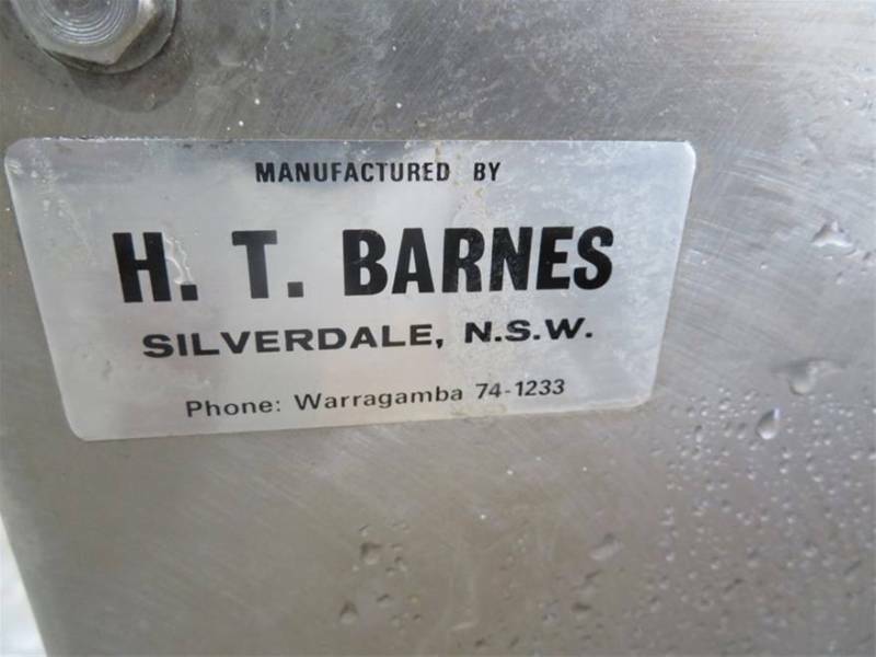 HT Barnes Stainless Steel Challenge BandSaw