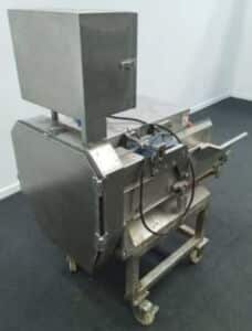 Commercial Meat Slicer 3 Blade Cutter with Conveyor