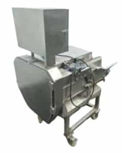 Commercial Meat Slicer 3 Blade Cutter with Conveyor