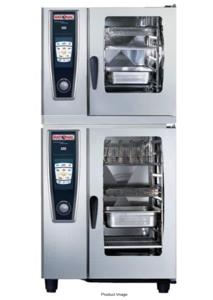 Rational SCCWE White Efficiency 10 & 6 Tray Combi Oven