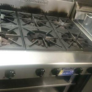 Goldstein 6 Burner Cooktop PFB36 with Stand