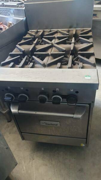 Garland Gas 4 Burner & Oven Garland Gas 4 Burner & Oven
