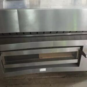 GAM King 4 Traditional Stone Deck Pizza Oven with Hood