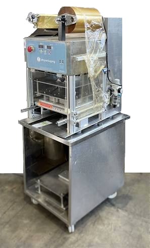 DFC Semi Automatic MAP Tray Sealing Machine with Gas Flush