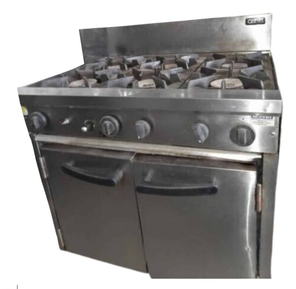 Cobra CR9D Six Burner Gas Range Static Oven Cobra CR9D Six Burner Gas Range Static Oven