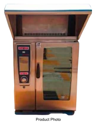 Rational SCCWE101 White Efficiency with Hood Rational SCCWE101 White Efficiency with Hood