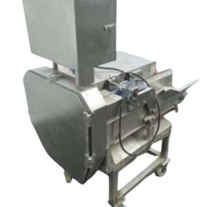 Commercial Meat Slicer 3 Blade Cutter with Conveyor