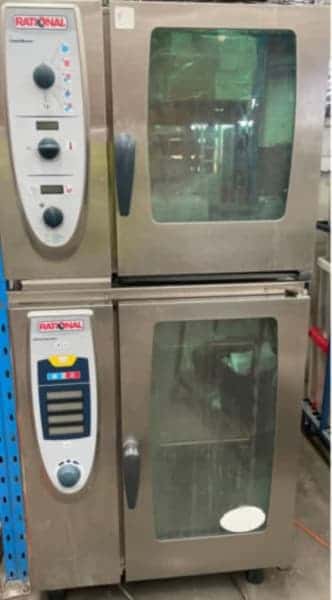 Rational Combi Ovens Stacked 6 tray 10 tray Rational Combi Ovens Stacked 6 tray 10 tray
