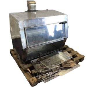 SEMAK Chicken Gas Rotisserie with Chimney Exhaust