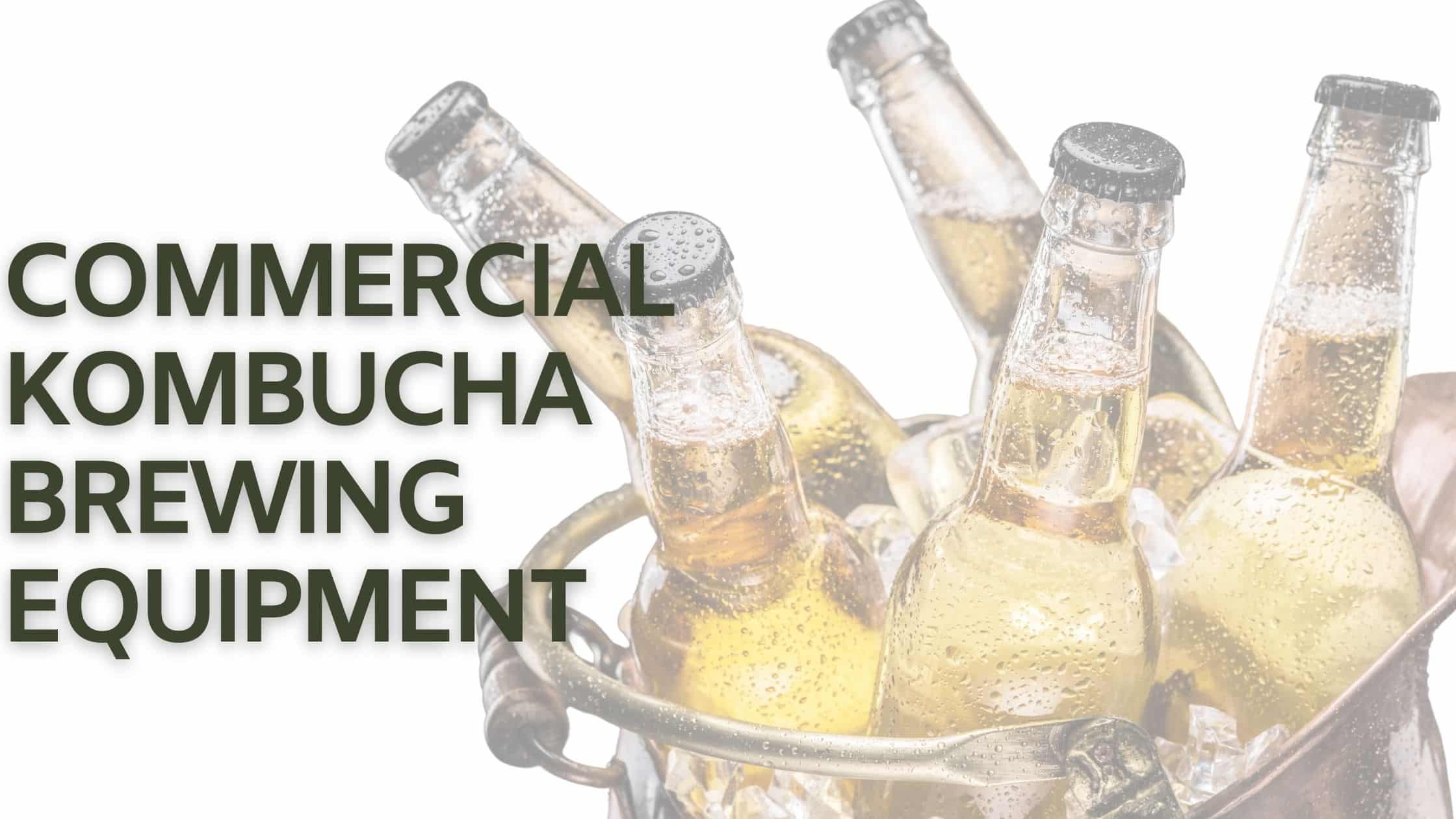 Commercial Kombucha Brewing Equipment Australia