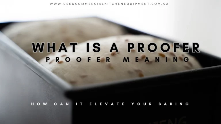 What is a dough prover - Meaning Proofer