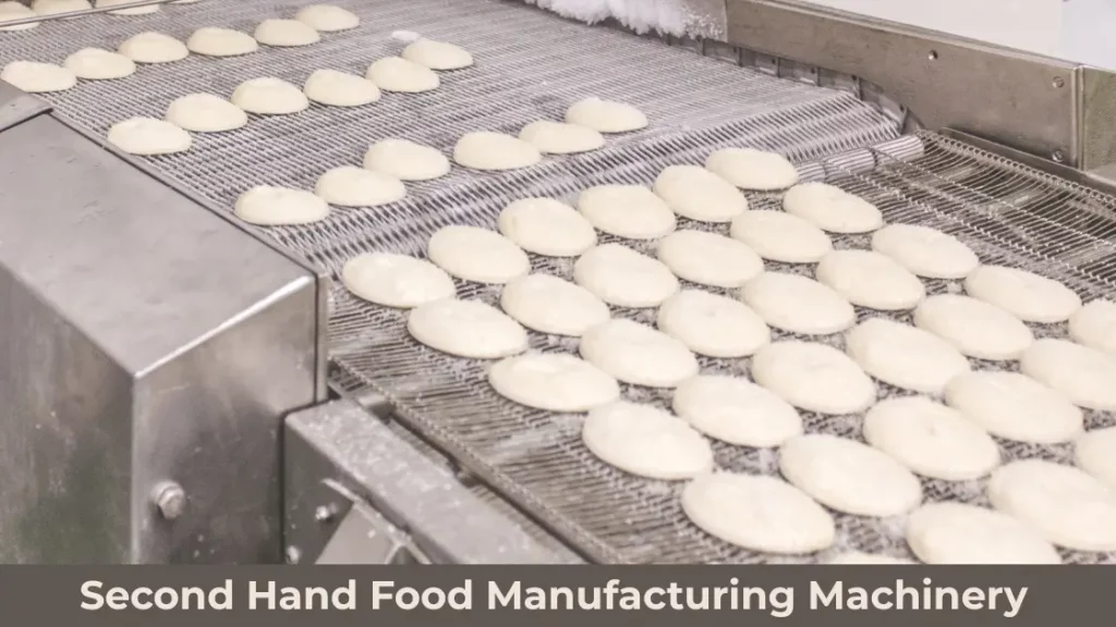 Second-hand food manufacturing machinery australia.