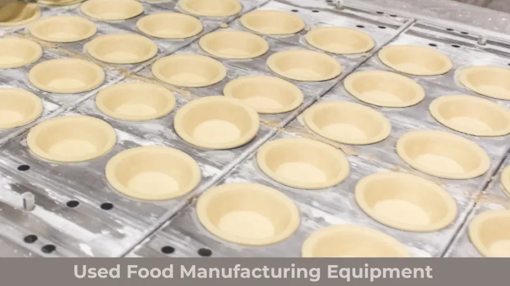 Used food manufacturing equipment - pie producer australia.